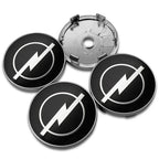 4Pc 56mm 60mm Car Wheel Center Hub Cap For Opel Astra Grandland Corsa Mokka Frontera Insignia Zafira Rim Cover Sticker Accessory