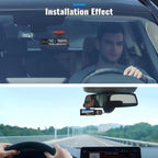 Dual Dash Cam Car Camera Front And Inside 1080P IR Night Vision Dual Lens Vehicle Recorder With G-Sensor Auto Lock 24/7 Parking Monitor Seamless Loop Recording For Rideshare Drivers Security Surveillance System Auto Accessori
