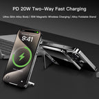 10000mAh Ultra Slim Power Bank for MagSafe,Magnetic Wireless 20W Fast Charging Portable Battery For iPhone Samsung Xiaomi iWatch Car Mobile World