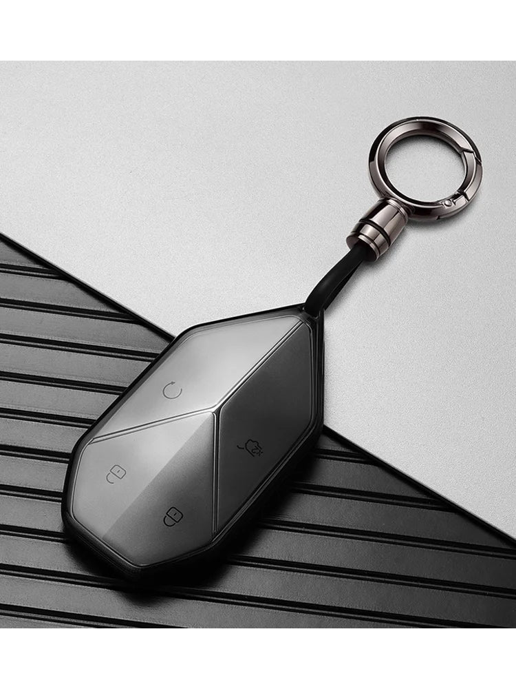 Simple Style Tpu for BYD Equation Leopard 8 Leopard 5 2024 2025 Smart Remote Car Key Case Cover Fob Keychain Keyring Accessories