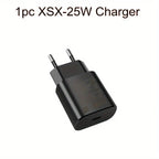 25W USB Type C Super Fast Charger European for Samsung Galaxy S23 S22 S21 S20 Ultra Plus A53 A52 with3.3ft Charging Cable(black) Car Mobile World