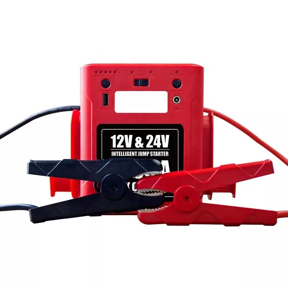 56000mAh 4000A Heavy Duty 12v 24v Car Jump Starter Emergency Tool Kit High-Power 4000A Car Jump Starter With 56000mAh Battery