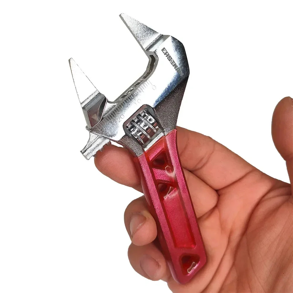 3mm Ultra-thin Adjustable Wrench Plumbing Car Tools Mini Bathroom Wrench for Mechanic Fitter Electrician Hand Tools