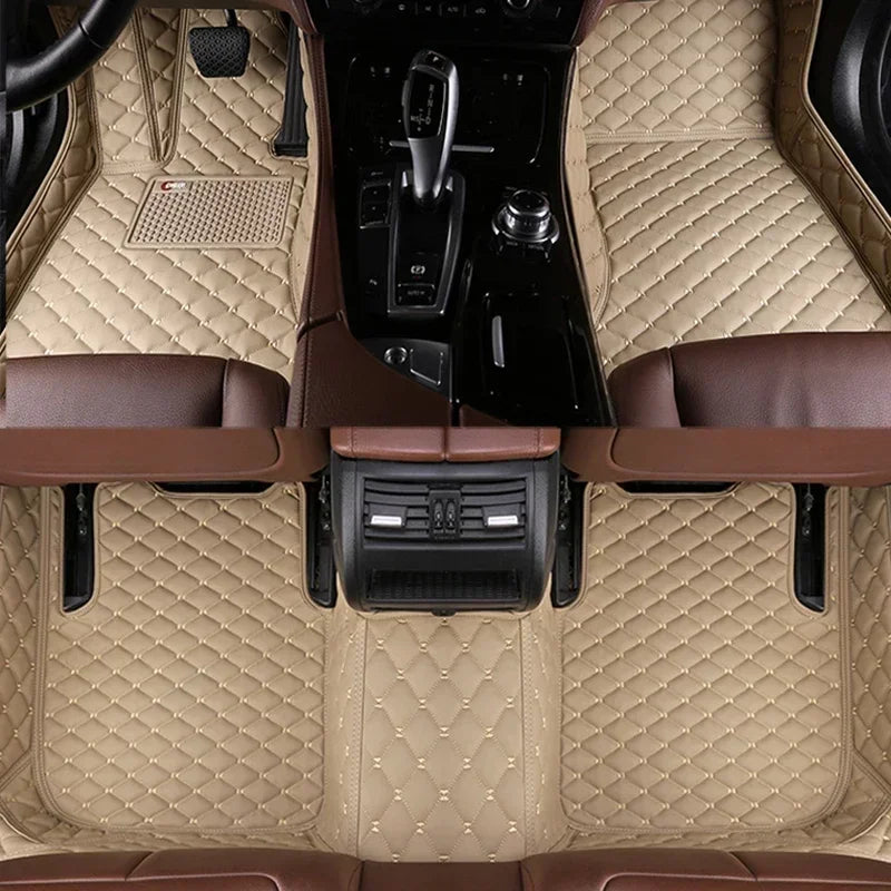 3 PCS Custom Full Coverage Car Floor Mats for Ford S-Max 2007-2016 2017-2020 5Seat 2007-2016 Everest 2015-2020 Car Accessories
