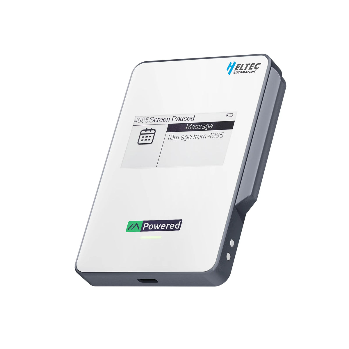 Heltec MeshPocket Meshtastic Node 5000mAh 10000mAh Magnetic Power Bank Qi2 Wireless Charging E-Ink nRF52840 SX1262