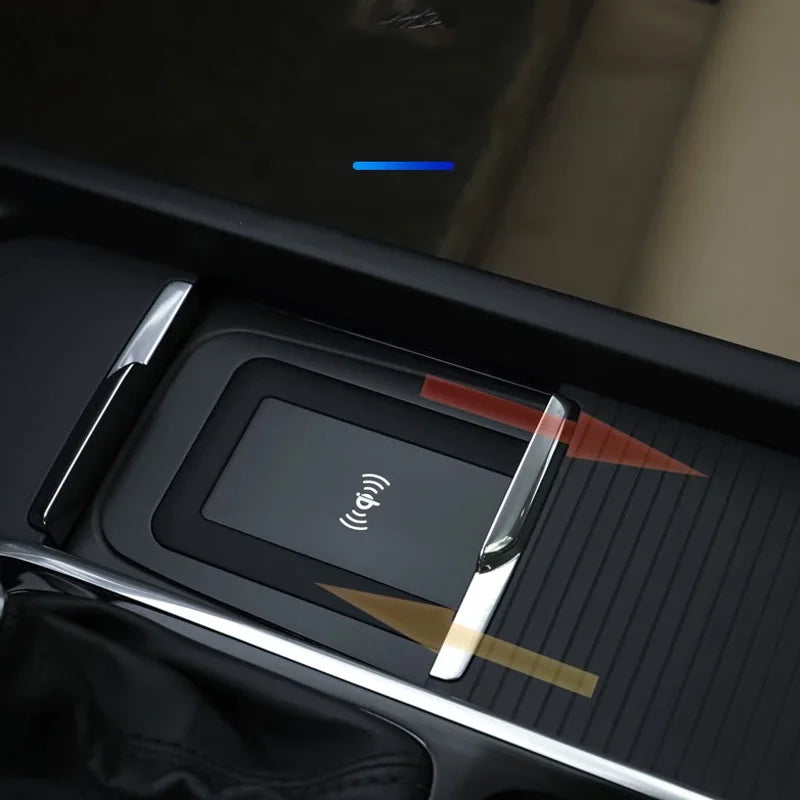 Car wireless charger phone charger charging holder for Volvo XC90 S90 V90 XC60 S60 V60 C60 2018-2021 accessories CM World