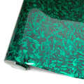 Waterproof Wrap Vinyl Car Stickers Carbon Fiber Car Wrapping Sticker Glossy Green Auto Outdoor Accessories Body Covering Film