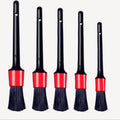1/5pcs Car Cleaning Brush Kit Detailing Brushes Set For Car Cleaning Wash Tool interior Dashboard Air Outlet Wheel Rim Brush