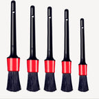 1/5pcs Car Cleaning Brush Kit Detailing Brushes Set For Car Cleaning Wash Tool interior Dashboard Air Outlet Wheel Rim Brush