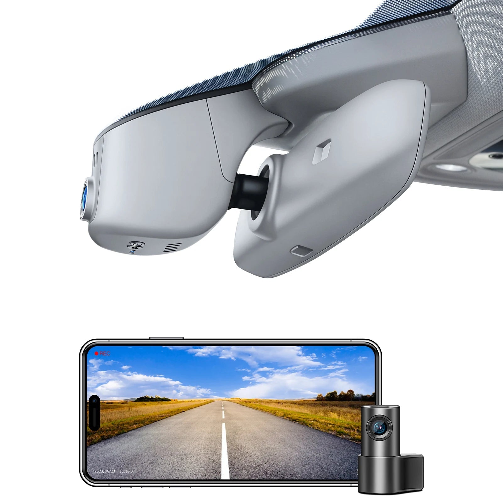4K Car DVR Dash Cam GPS WiFi & APP For Audi A3 A4 b8 A5 b9 A6 A8 S7 Q3 Q5 Q7 Q8 S3 S4 S5 S6 C5 C6 C7 E-Tron 2019-2026 (Model A) Car Mobile World