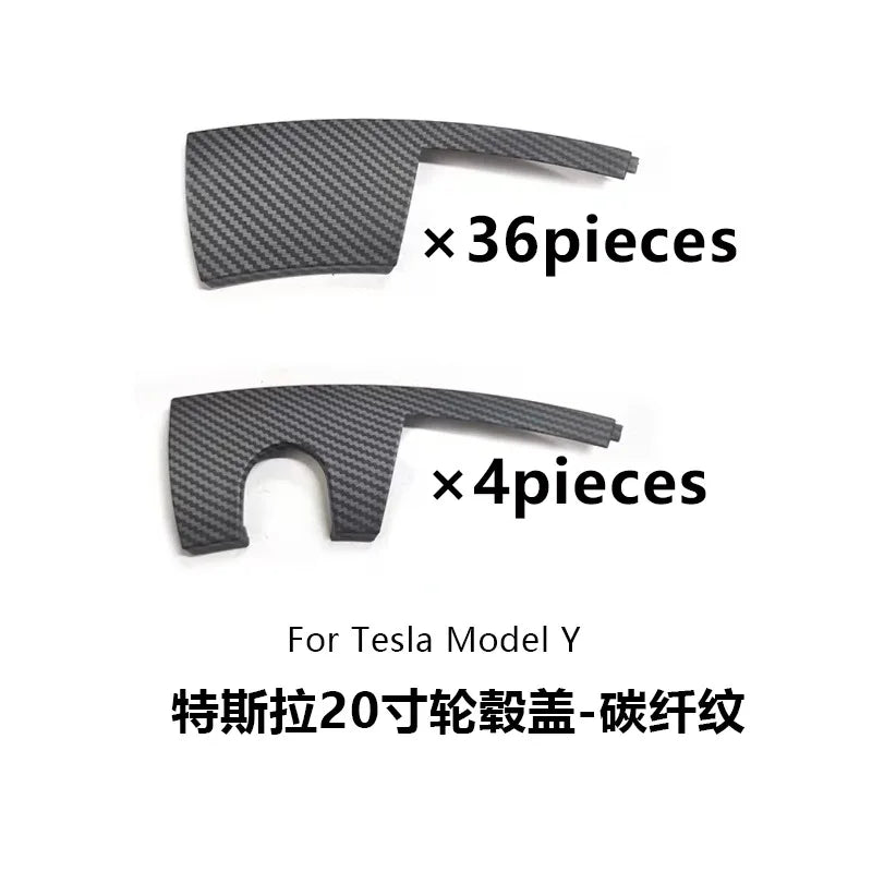 For Tesla Model Y 20-Inch 21-Inch Split Wheel Hub Protective Cover Rim Guard Car Modification Accessories Protection