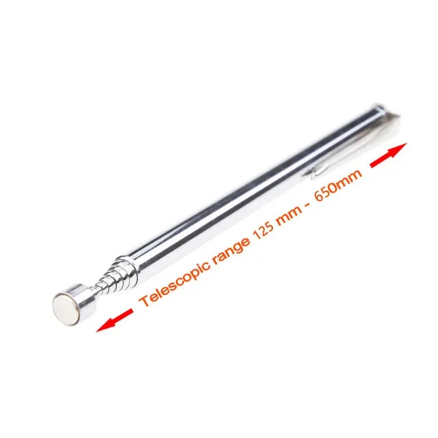 Car 360 Swivel Telescoping LED Light Flexible Inspection Mirror for Extra View Square Car Inspection Repair Tool Detection Lens CM World