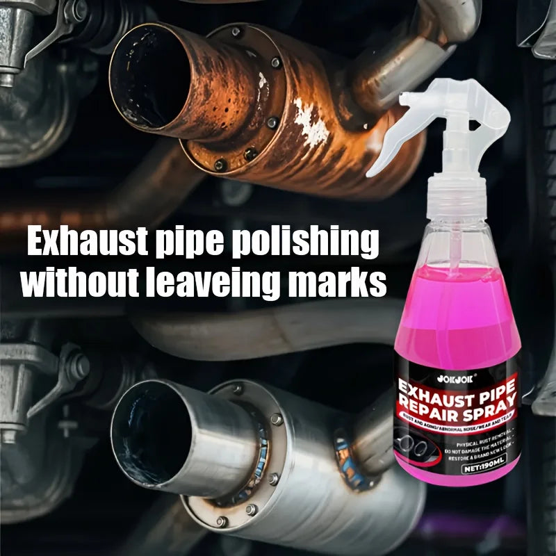 190ML Powerful Polishing Spray, Quick Metal Shine Restoration, Ideal for Car Wheels, Exhaust Pipes & Automotive Surfaces CM World
