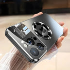Phone Case - A New High-End Titanium Magnetic Wireless Charging Case Designed for Iphone 18,17,16,15,14,13,12 Pro/Pro Max/Air/Plus & Galaxy S22,S23,S24,S25,S26 Ultra