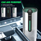 Household car bladeless ionizer hit selling plug in air purifier price nature fresh hepa filter fan car air purifier CM World