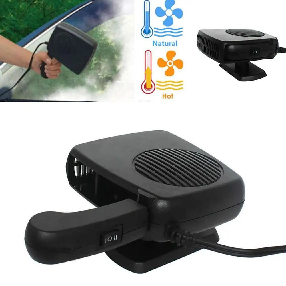 Air Cooler Fan Car Heater 150-200W Windshield Defogging Demister Defroster Windshield Evaporation Ventilation Accessories CM World