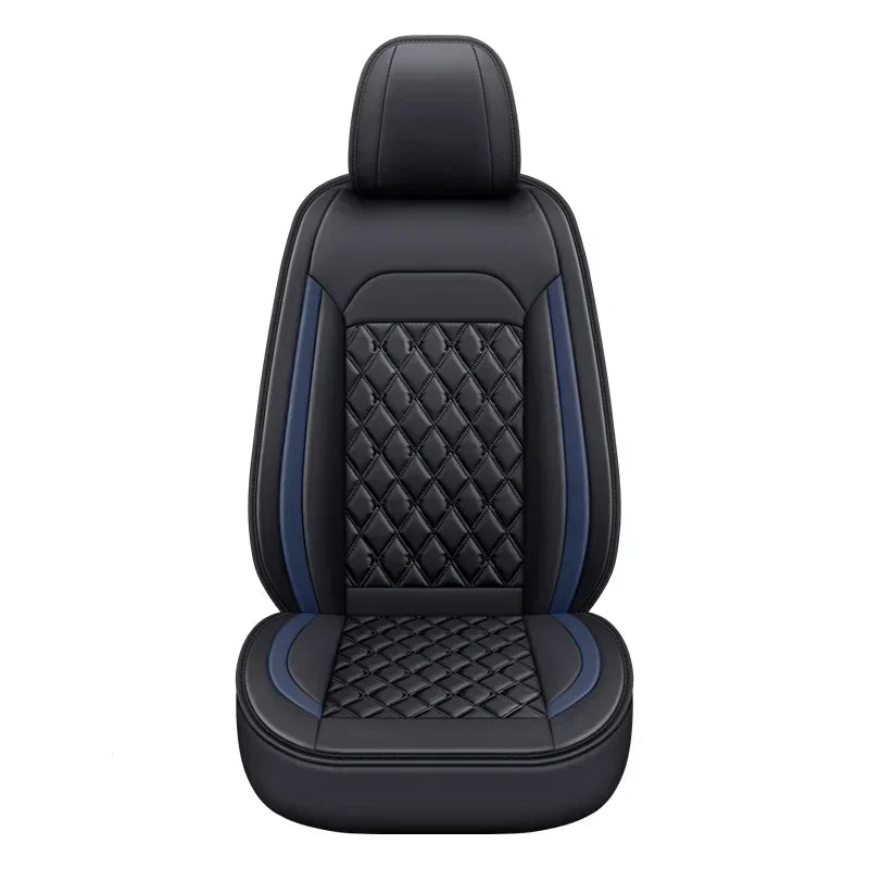 Full Coverage Universal Pu Leather Car Seat Covers for HYUNDAI Tucson Santa FE i30 i40 Veloster Creta Elantra Car Accessories CM World