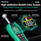 MASTFUYI Pinless Moisture Meter, Water Leak Finder, Non-Invasive Ball Sensor for Wood, Drywall, Flooring in Homes & RVs CM World