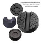 Universal Floor Slotted Car Jack Rubber Pad Pressure Resistant Jacking Tool Pinch Weld Side Lifting Disk For Lexus Subaru Fiat CM World