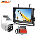 Lastbus Tower Crane 10.1" IPS Screen DVR Monitor Split 2 Screen  Wireless Camera 30x Optical Zoom For Tower Crane Lift Excavator Car Mobile World