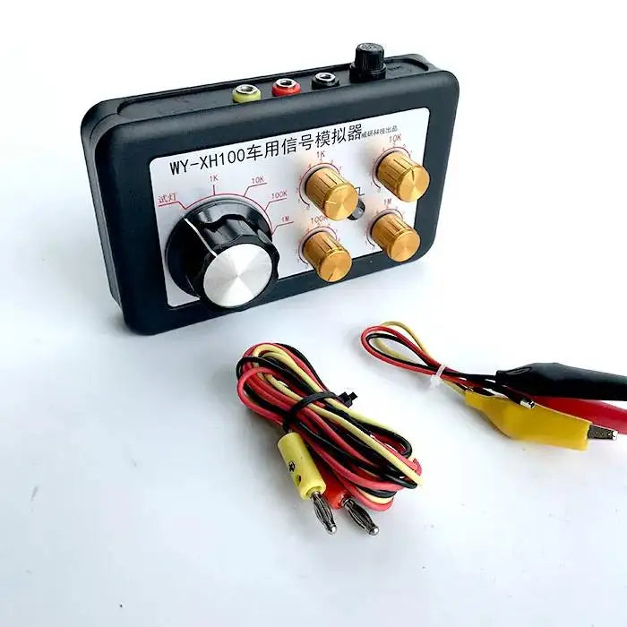 AM-XH100 Car Repair Tester Auto Signal Simulator Fast Troubleshooting Can Adjust Resistance Water Temperature Crankshaft CM World