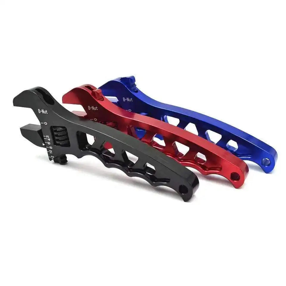 Adjustable AN Aluminum Wrench Hose Fitting Tool Aluminum Spanner AN3-AN12 Wrench Spanner Fitting Tools