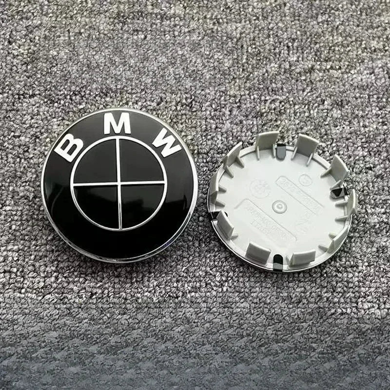 2026 New 4Pcs 56/68MM Car Wheel Center Hub Cap For BMW F10 F15 E39 M5 E36 E46 E60 E90 E91 E92 E93 F30 F20 M3 Car Accessories CM World