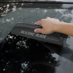 Car Window Squeegee, Soft Silicone Blade for Cleaning Water, Professional One-Piece Auto Glass Water Wipe Car Mobile World