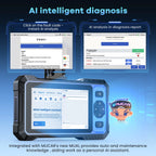MUCAR 632 OBD2 Diagnostic Tool AI Assisted Bi-directional CANFD Protocal ECM/TCM/ABS/SRS Diagnosis 15 Reset Lifetime Free Update CM World