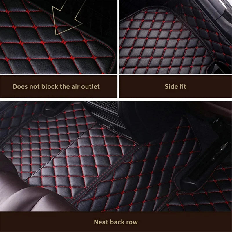 Customized Fit for EXEED VX Car Floor Mats Car Accessories Tailored Waterproof Auto Carpet Liner Mats Rugs Left/Right-hand Drive