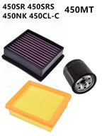 Motorcycle High Flow Air Filter Oil Filter For CFMOTO 450SR 450CL-C 450NK 450MT 450SRS Engine Intake Cleaner Replacement Parts CM World