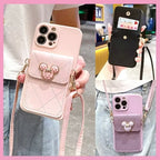 Crossbody wallet card case protective case for iPhone13 14 15 16 11 12Pro max phone case Apple drop case for iPhone 17 Pro Max