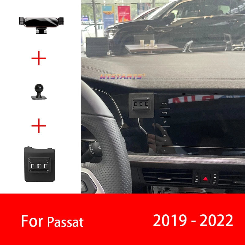 Car Phone Holder Mobile Mount Stand For Volkswagen Passat B7 B8 B9 2011-2023 Adjustable GPS Special Navigation Bracket CM World