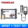 THINKCAR THINKSCAN 689BT IMMO TPMS Programming Automotive Diagnostic Tool Active Test ECU Coding CANFD DOIP 34Reset Obd2 Scanner Car Mobile World
