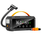 10000amp A Dual 25mm Cylinder Compressor 200psi Car 12v Battery Booster Smart Auto Tire Super Air Pump Power Bank Jump Starter