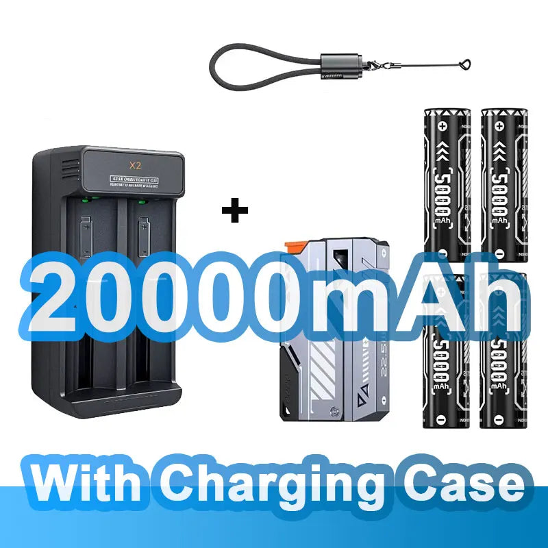 VYVYLABS 30000mAh Detachable CCC Power Bank Fast Charger 22.5W Wireless Portable Charger 21700 PowerBank For iP 17 Spare Battery Car Mobile World