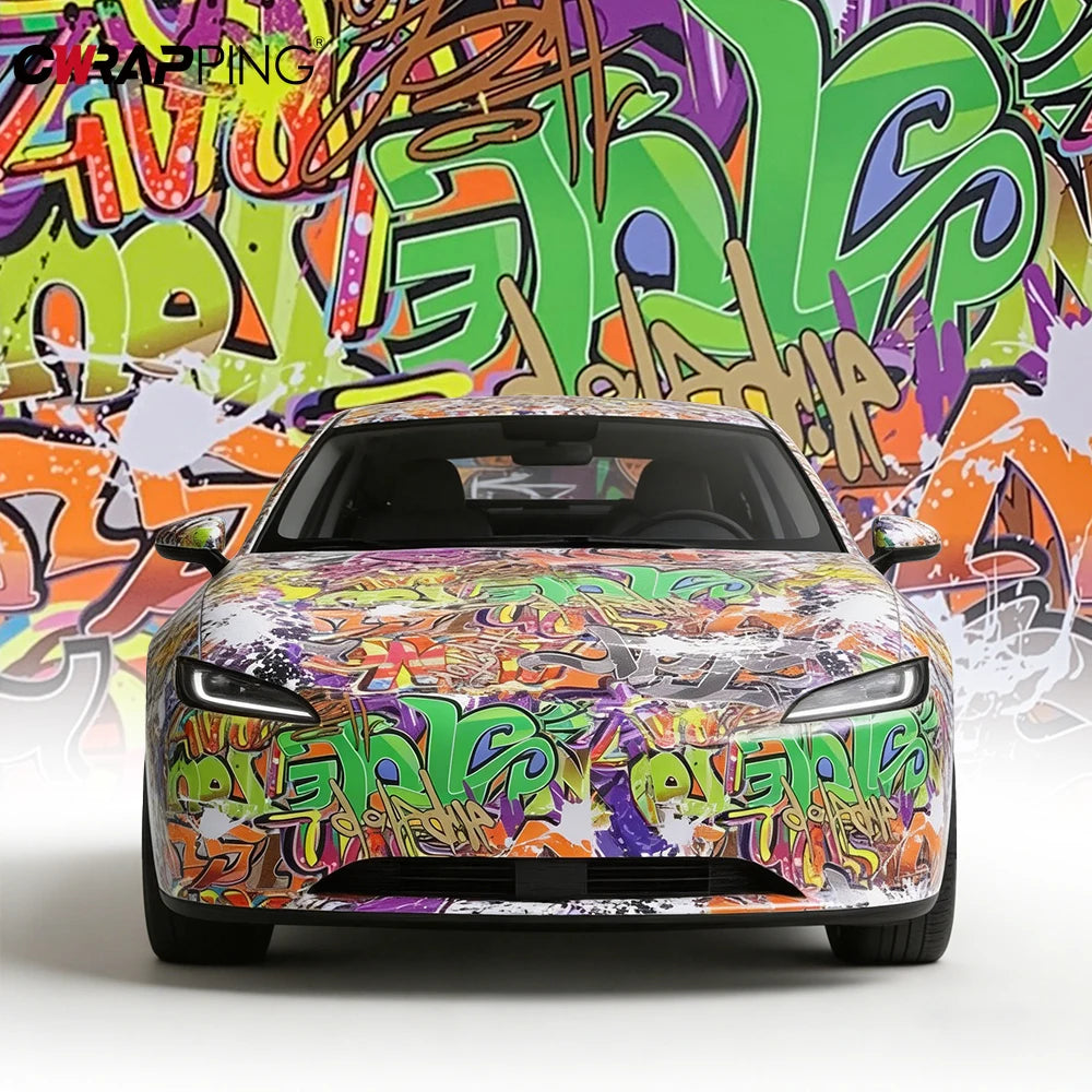 Sticker Custom Car Wrapping Film Waterproof Graffiti Printing DIY Funny Stickers for Car Foil Motorcycle Accessories Vinyl Wrap