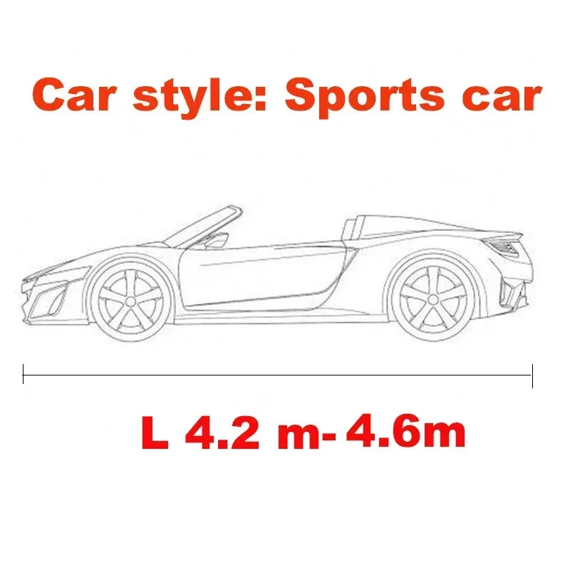 Universal Car Cover Customize Stretch Cloth Cover Beauty Styling Sunproof Dustproof Resistant Protection for BMW Benz Audi Mazda Car Mobile World