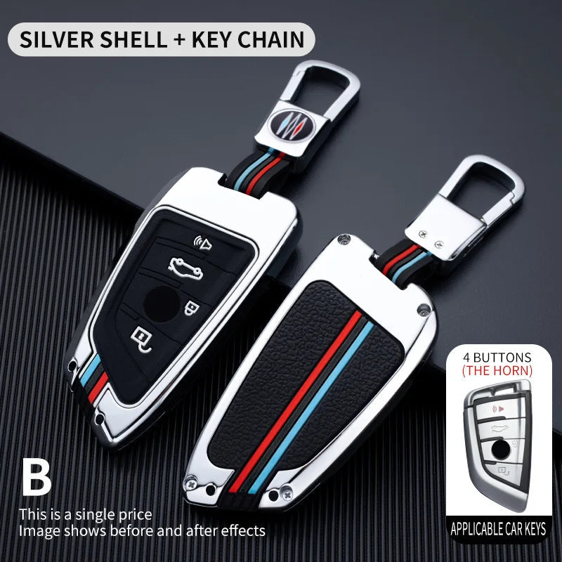 Car Key Case Cover for BMW X1 X3 X4 X5 F15 X6 F16 G30 7 Series G11 F48 F39 520 525 f30 118i 218i 320i Car Interior Accessories CM World