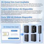 4G Mini OBD Car Tracker Builtin Battery Plug Play OBD II Car GPS Tracker Auto Truck Car Anti-Theft Vibration Alarm Free APP CM World