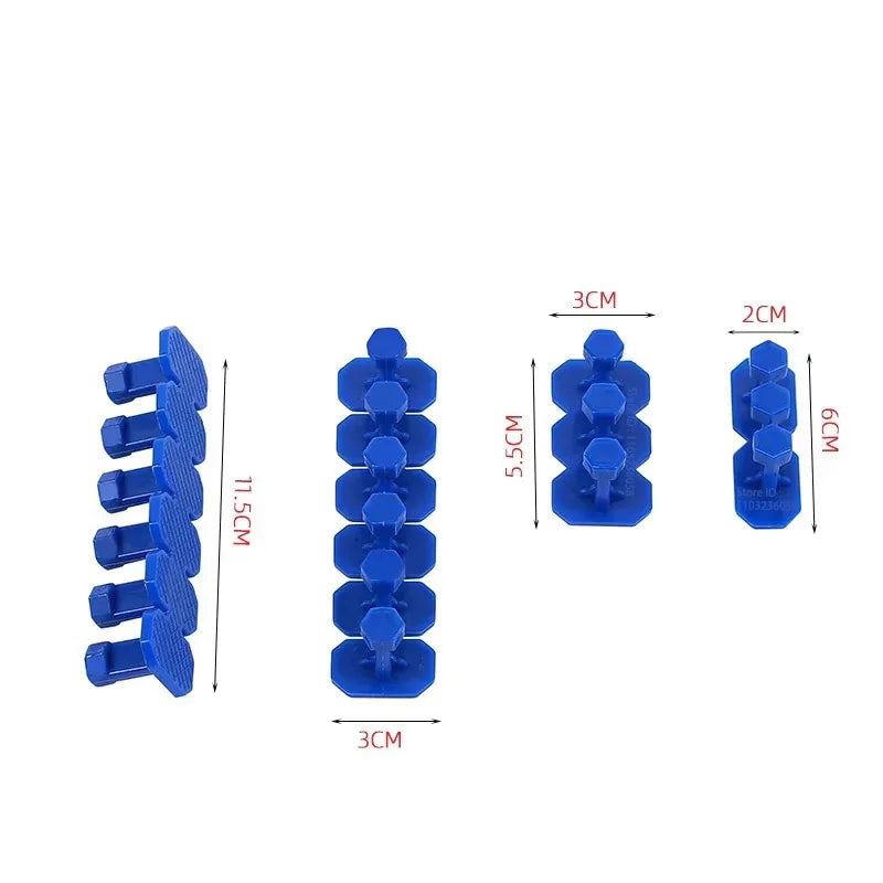 PWS Car Dent Repair Tools Puller Removal Kit Slide Hammer Reverse Hammer Tool Body Suction Cup Adhesive Blue Glue Tabs CM World