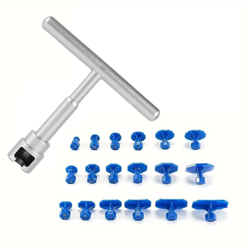 Car Dent Repair Tool Auto Body Part Mechanical Sheet Metal Paintless Dent Removal Puller Kit Hand Tools Kit Set CM World