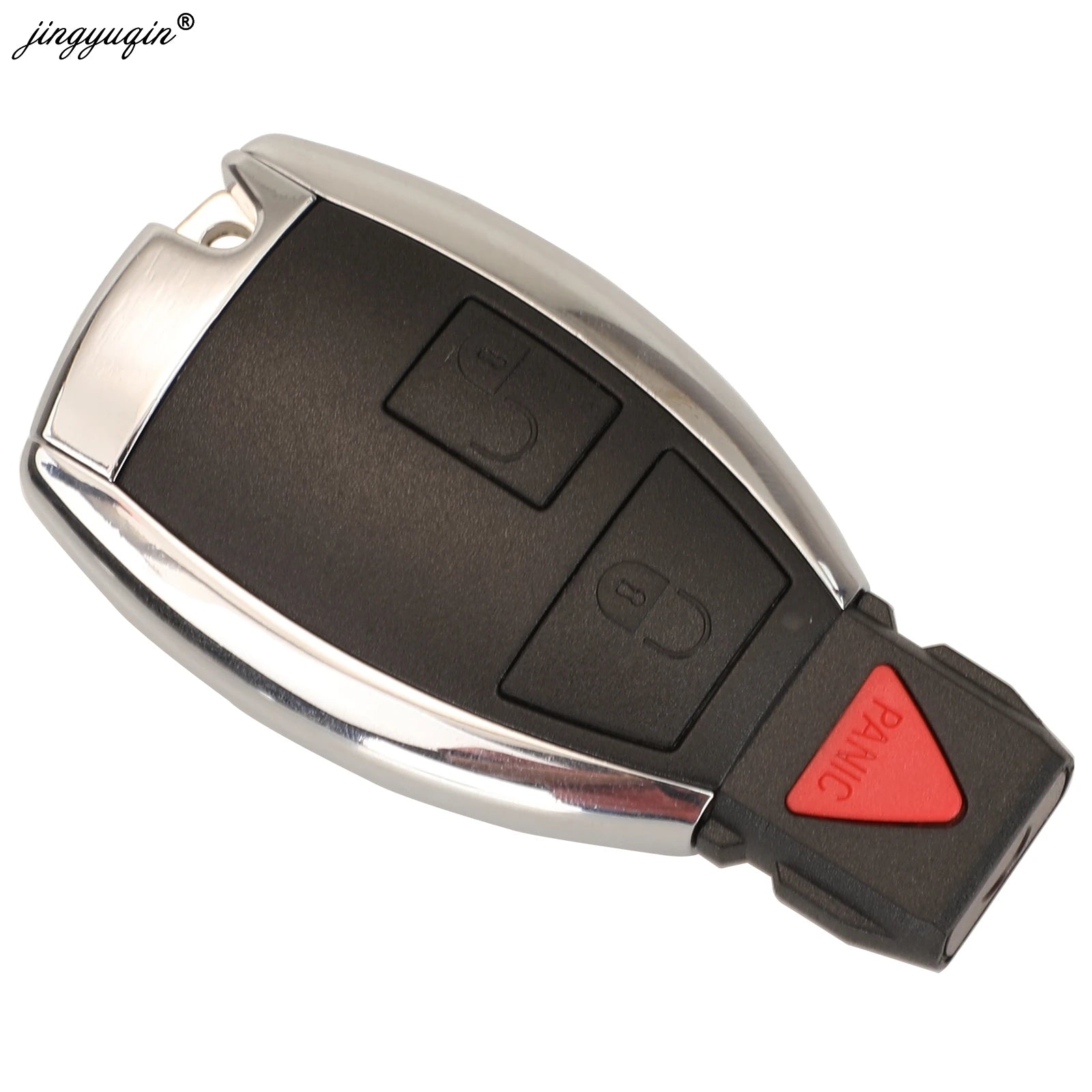 jingyuqin 2/3/4 Buttons Car Key Shell For Mercedes Benz B C E ML S CLK CL Modified Replacement Smart Auto Key Case Upgrade CM World