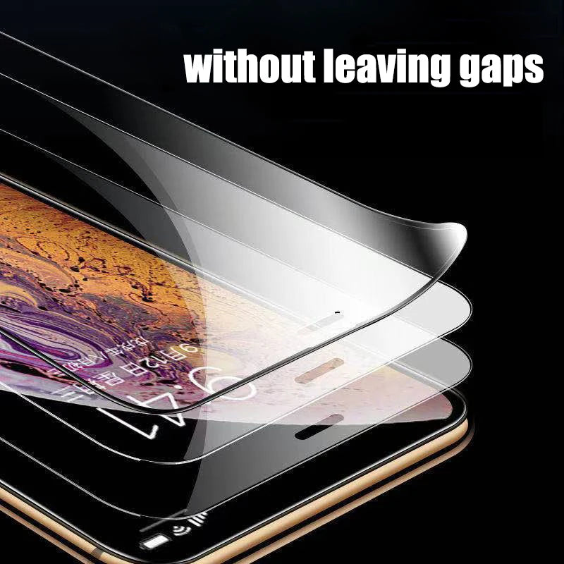 3Pcs Ceramic Fiber Protective Glass On The For iPhone 17 16 15 14 13 12 11 Pro Max 12 Mini 13 Mini Screen Protector Film Air 16E