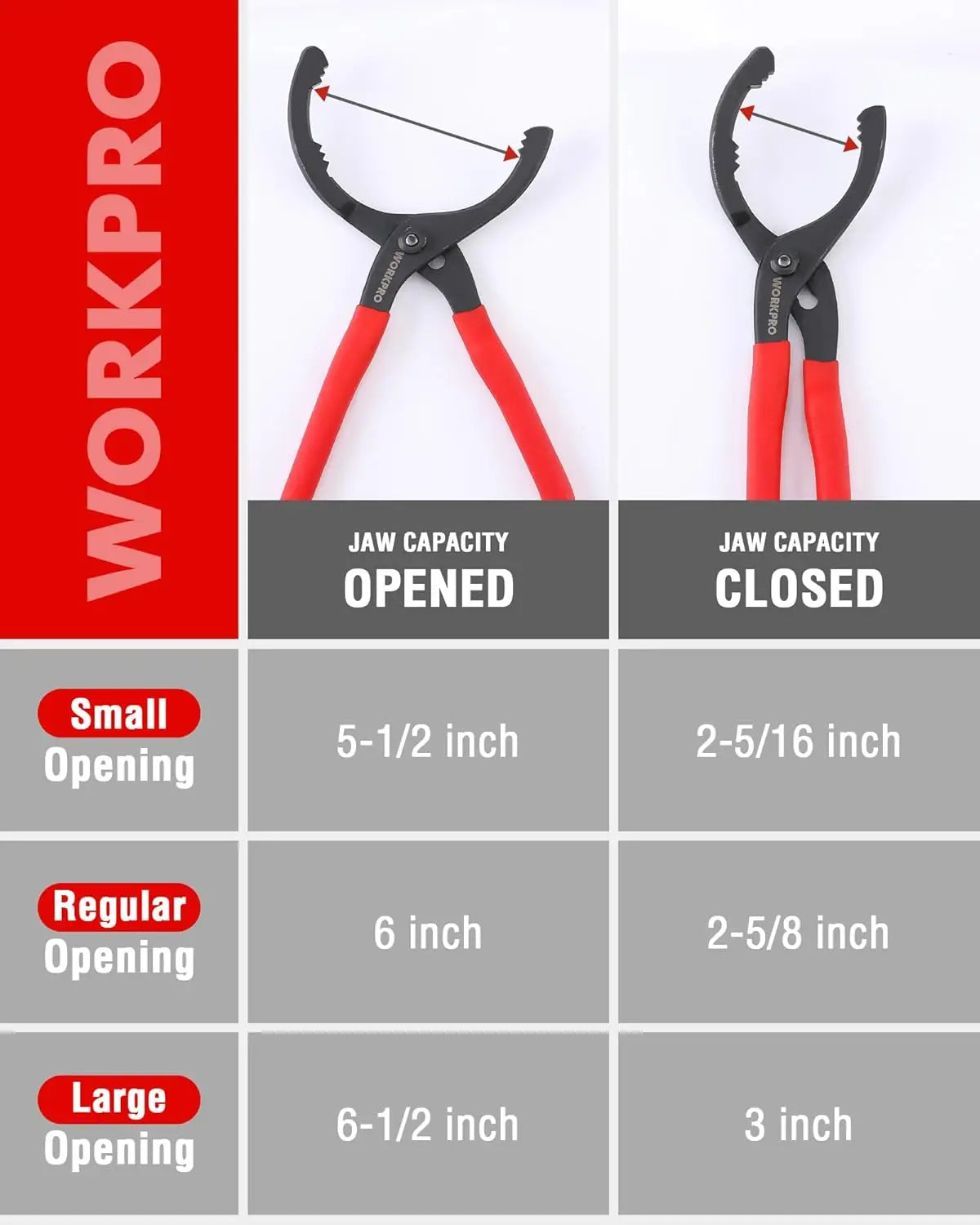 Adjustable Oil Filter Wrench Set, 12" Plier & 3-Jaw Tool for Easy Car, Motorcycle, Truck Maintenance Car Mobile World