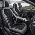 Luxury Suede Leather Car Seat Cover Full Set Non Slip Seat Cushion Car Accessories Interior Universal Car Seat Protective Covers CM World