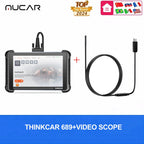 THINKCAR Thinkscan 689 Diagnostic Tools CANFD DOIP ECU Coding BI-directional 34 Reset Lifetime Free Update Car OBD2 Scanner Car Mobile World