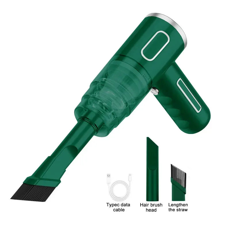 ABS Car Vacuum Cleaner Portable Powerful Wireless Vacuum Cleaner Home Carpet Cleaner Home Appliance Mini Cleaning Machine