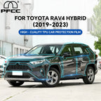 PFCC Car Precut Paint Protection Clear Film PPF TPU For Toyota RAV4 Hybrid XA50 2019-2024 Transparent Kit Sticker Accessories