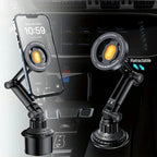 Magnetic Car Phone Holder Water Cup Install 360° Rotation for iPhone 16 15 14 13 12 Samsung Xiaomi CM World